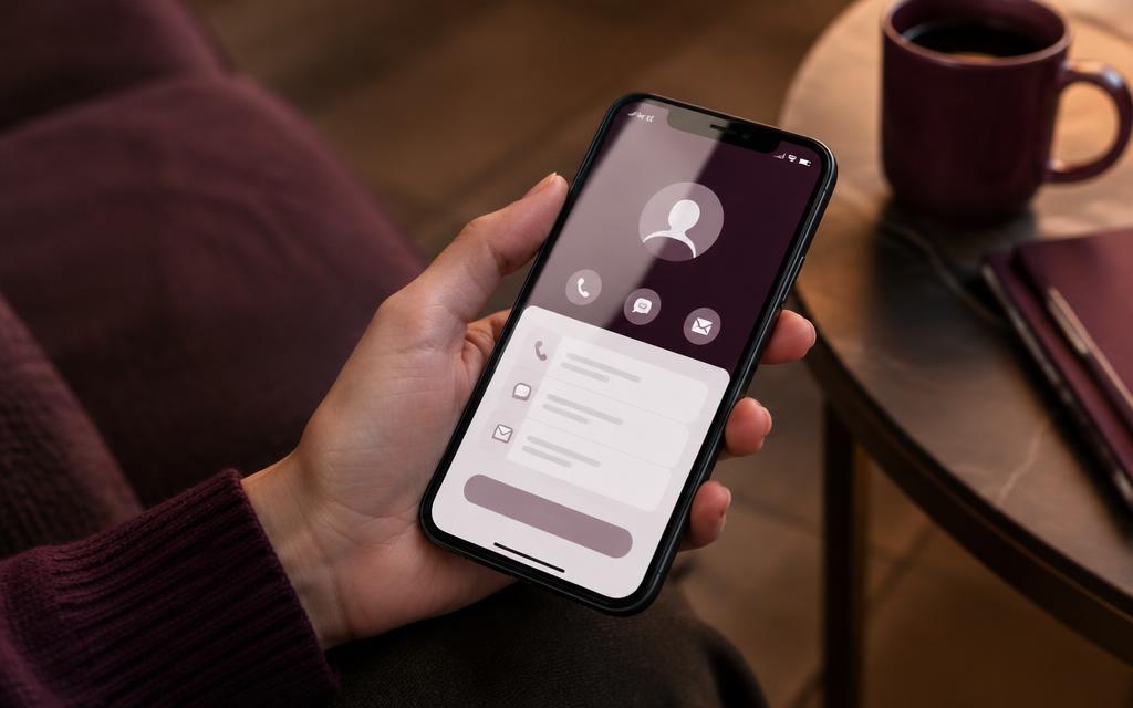 Contatti diretti accessibili da smartphone