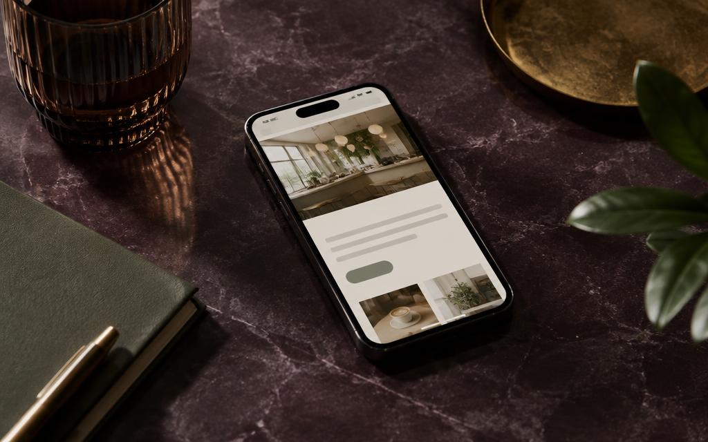 Sito web progettato prima di tutto per smartphone