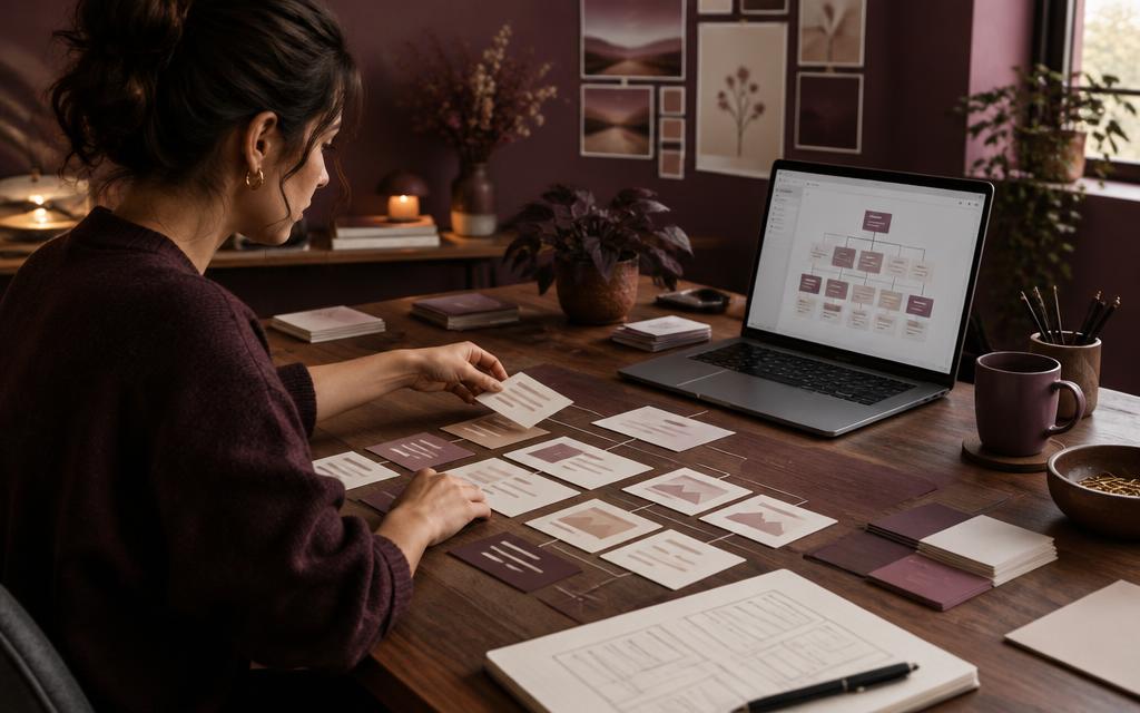 Organizzazione della struttura e dei contenuti di un sito web